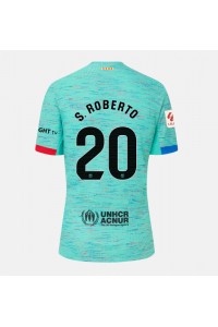 Fotbalové Dres Barcelona Sergi Roberto #20 Dámské Třetí Oblečení 2023-24 Krátký Rukáv